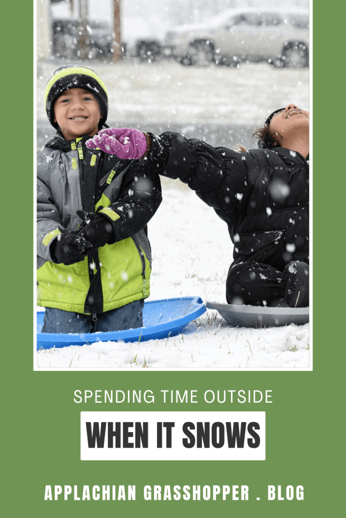 Spending Time Outside When It Snows