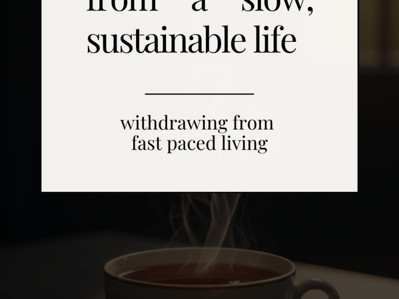 the push toward homesteading & Sustainable&nbsp;Living